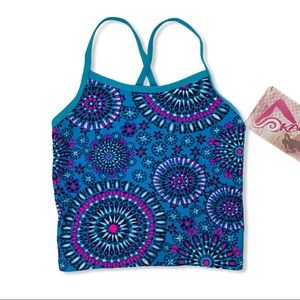 Kami blue tankini top new size‎ 5
